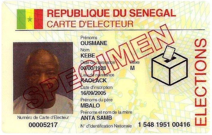 <em>Carte Électeur</em>